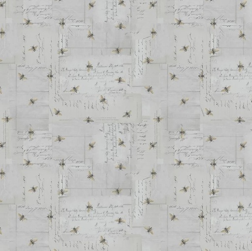 [Y4588-5] Harmony Bees Light Gray