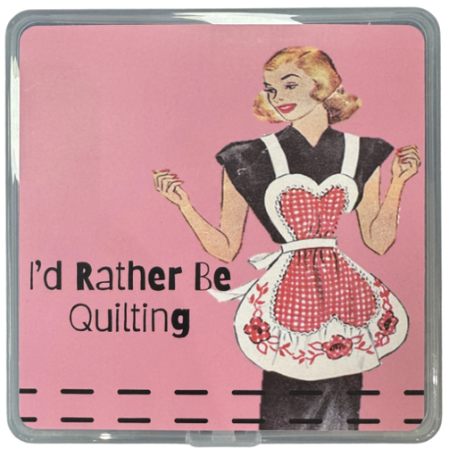 [SSSB114] Storage Box I'd Rather Be Quilting