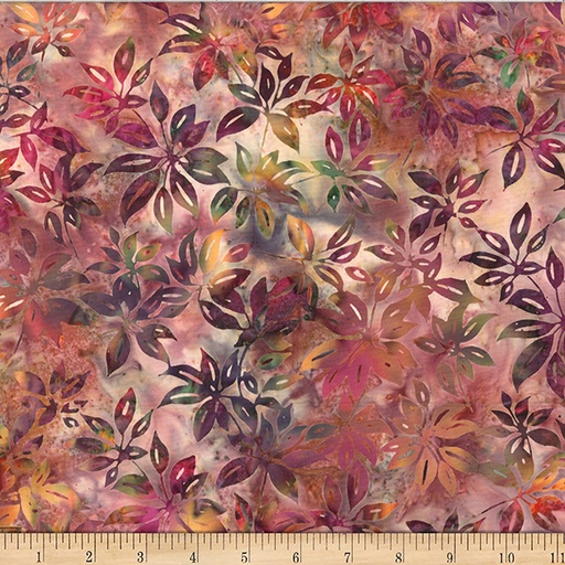 [X2628 66-AUTUMN] Bali Batik Leaves