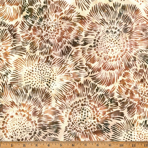 [X2660 267-PALOMINO] Bali Batik Hoff Chlg Anemone