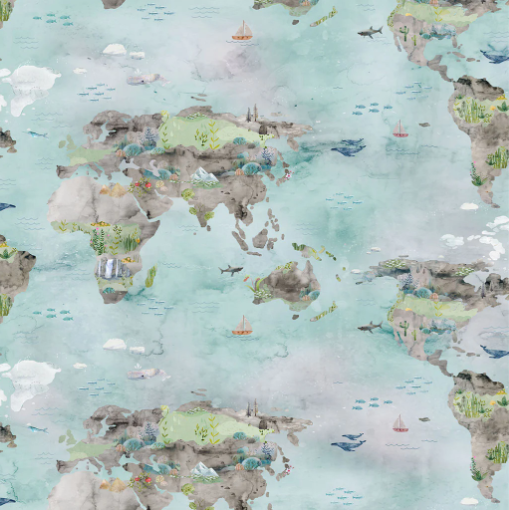 [Y4932-55] Our World Toile