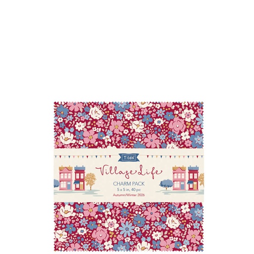 [TIL300281] Tilda Village Life Charm Pack