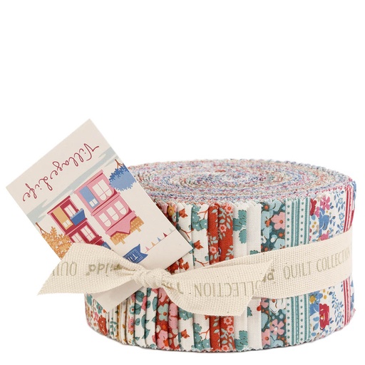 [TIL300283] Tilda Village Life Fabric Roll