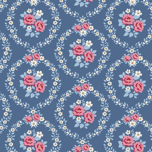 [TIL100697] Tilda Village Life Mable Blue