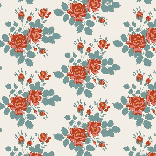 [TIL100688] Tilda Village Life Myrtle Teal