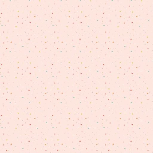 [F18276-BLUSH] Love You to the Moon Stars Blush
