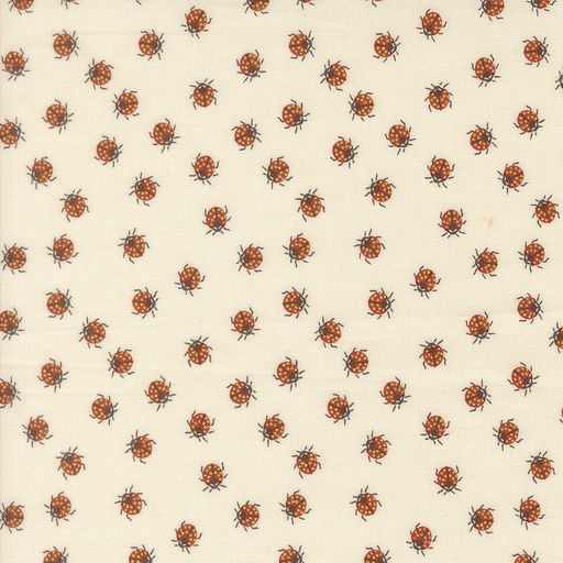 [48446 11M] Ladybug Whimsy Metal Eggshell