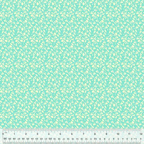 [53475-9] Country Mouse Aqua Calico