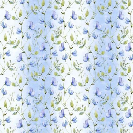 [IBFPES8PS-1] Periwinkle Spring Sweet Peas