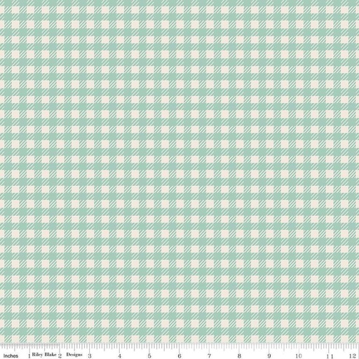 [C13373-MINT] In The Afterglow Gingham Mint