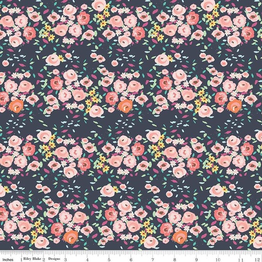 [C13371-MIDNIGHT] In The Afterglow Floral Midnig