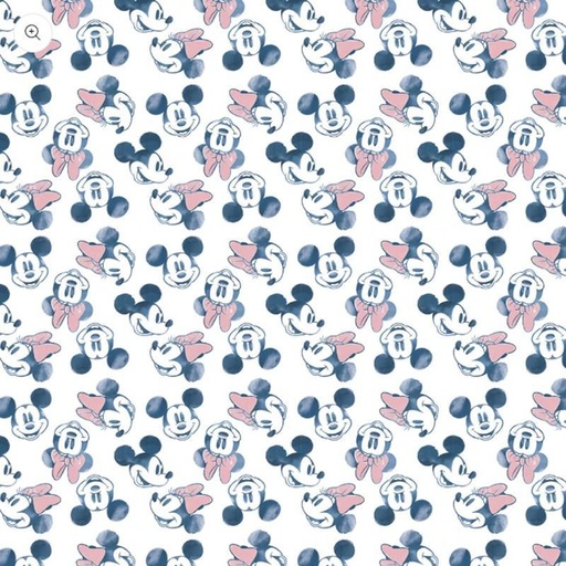 [SPR72087-A620210] Mickey & Minnie Flannel