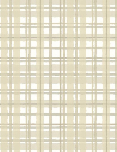 [3041 17807 121] Green Fields Plaid Cream