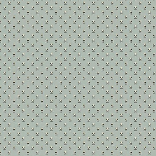 [A-740-C] French Mill Grey Foulard