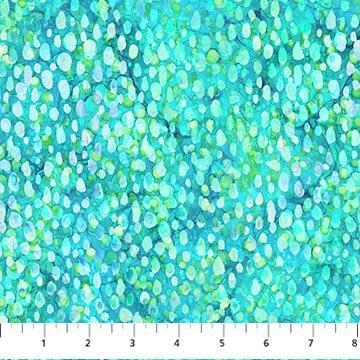 [DP26703-64] Allure Aqua Watercolor Dots