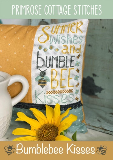 [PCS-017] Bumblebee Kisses Cross Stitch