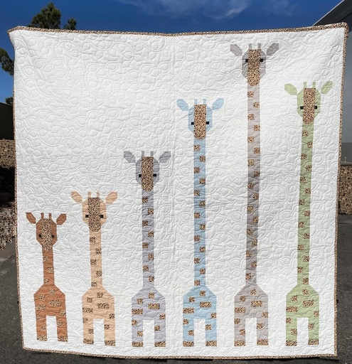 [Giraffe's In A Row] Giraffes In A Row