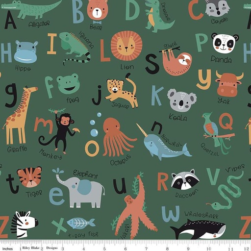 [C14090-FOREST] Alphabet Zoo Main Forest