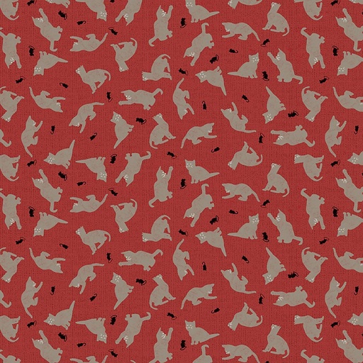 [Y3974-4] Purrfect Kittens Light Red