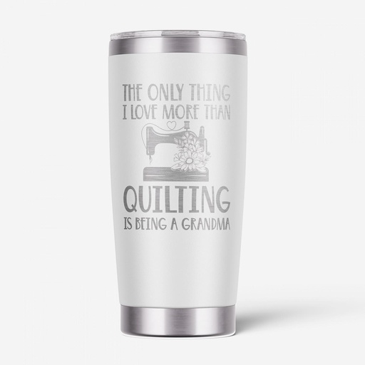 [LAL-T02] Quilting Grandma Tumbler