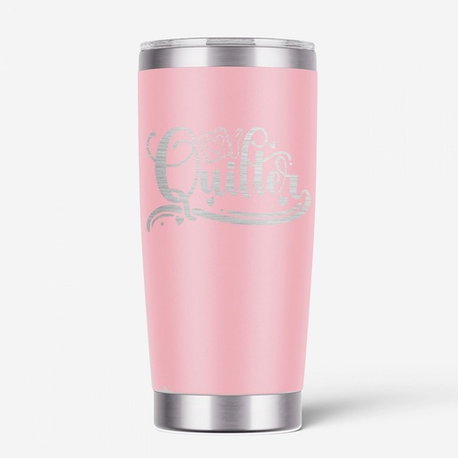 [LAL-T07] Quilter Tumbler Pink