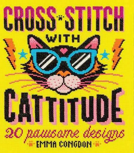 [DC10571] Cross Stitch with Cattitude