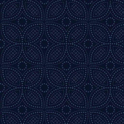 [F96454] Secret Garden Nightshade Navy